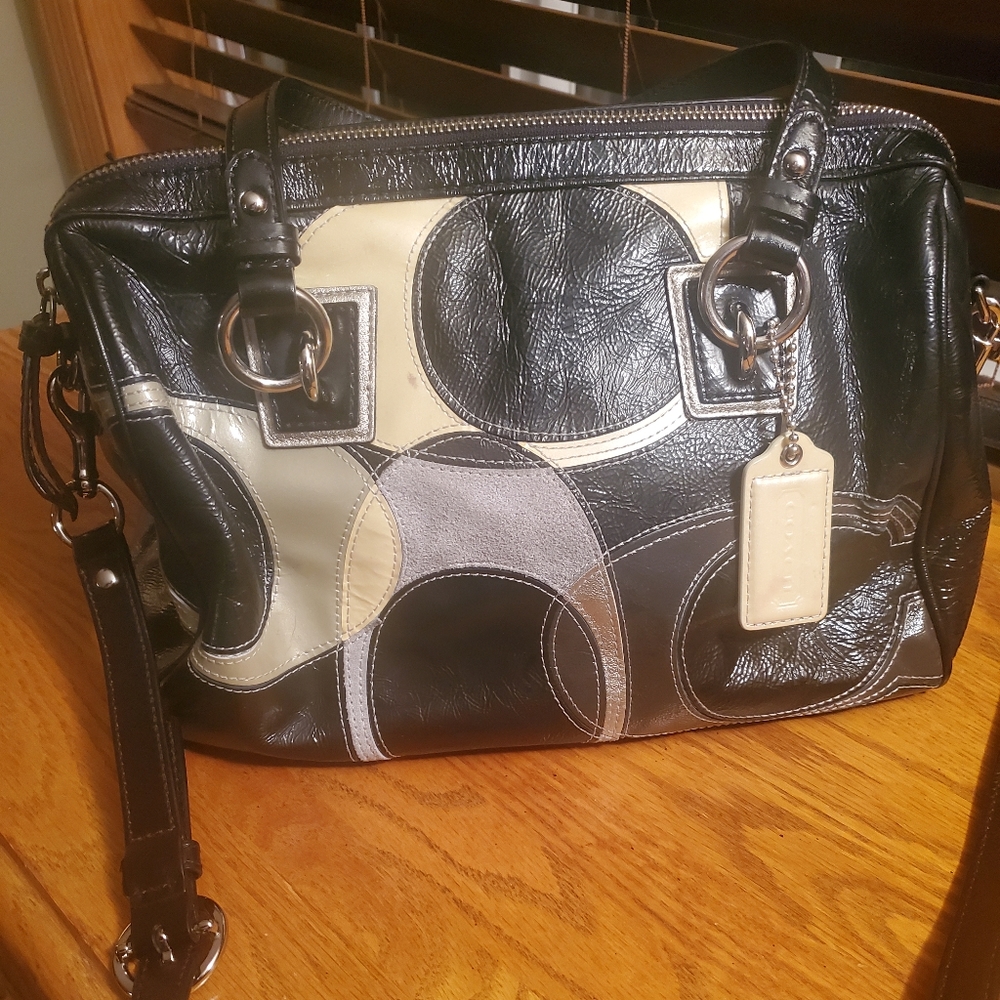 Coach Inlaid C Signature Satchel